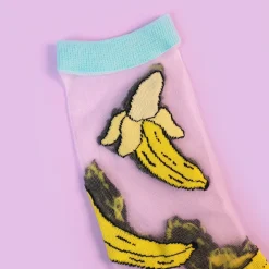 Coucou Suzette Banana Sheer Socks* Sheer Socks
