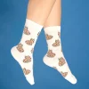 Coucou Suzette Bengal Cat Socks* Cotton Socks