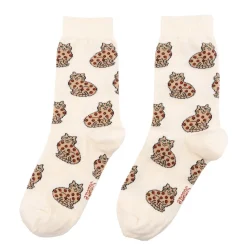 Coucou Suzette Bengal Cat Socks* Cotton Socks