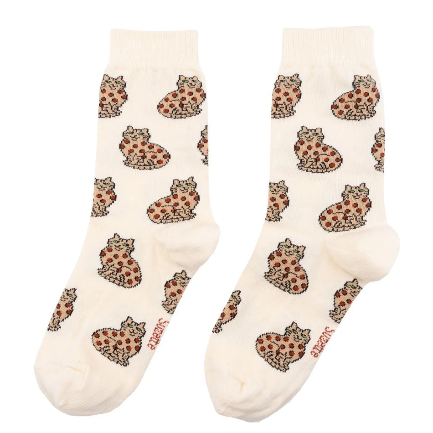 Coucou Suzette Bengal Cat Socks* Cotton Socks