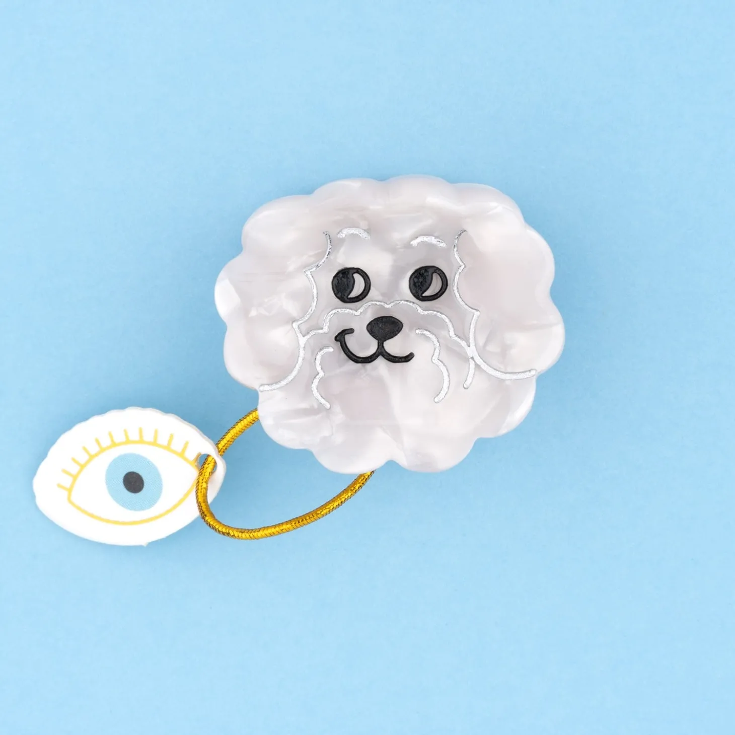 Coucou Suzette Bichon Mini Hair Claw* Mini Hair Claws