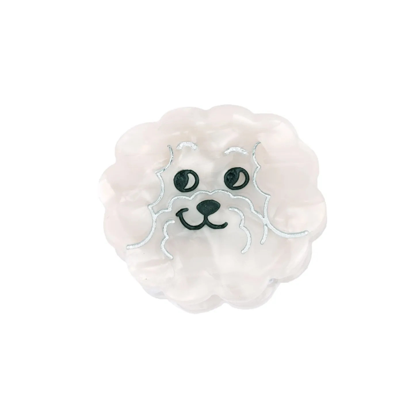 Coucou Suzette Bichon Mini Hair Claw* Mini Hair Claws