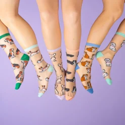Coucou Suzette Bichon Sheer Socks* Sheer Socks