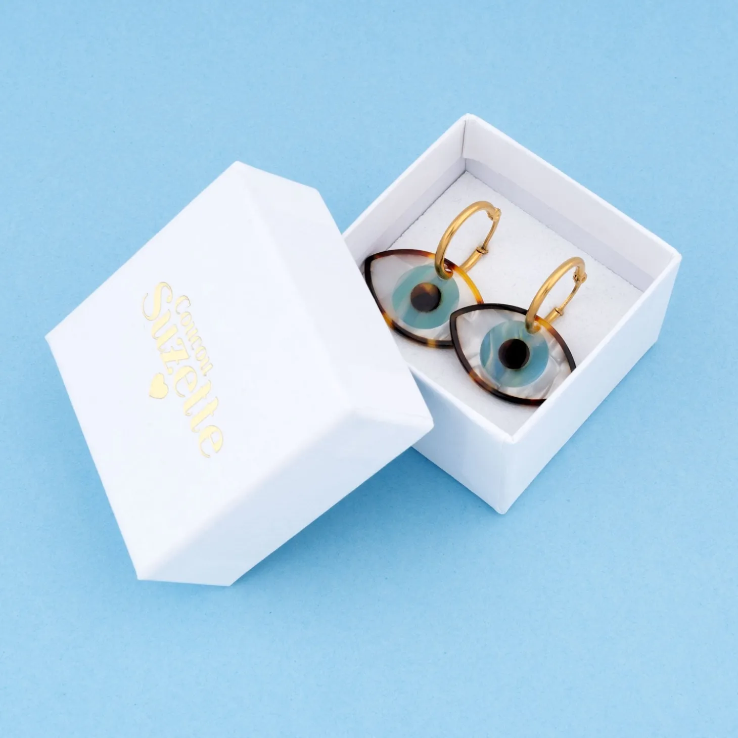Coucou Suzette Blue Eye Earrings* Jewelry