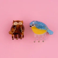 Coucou Suzette Blue Tit Mini Hair Claw* Mini Hair Claws