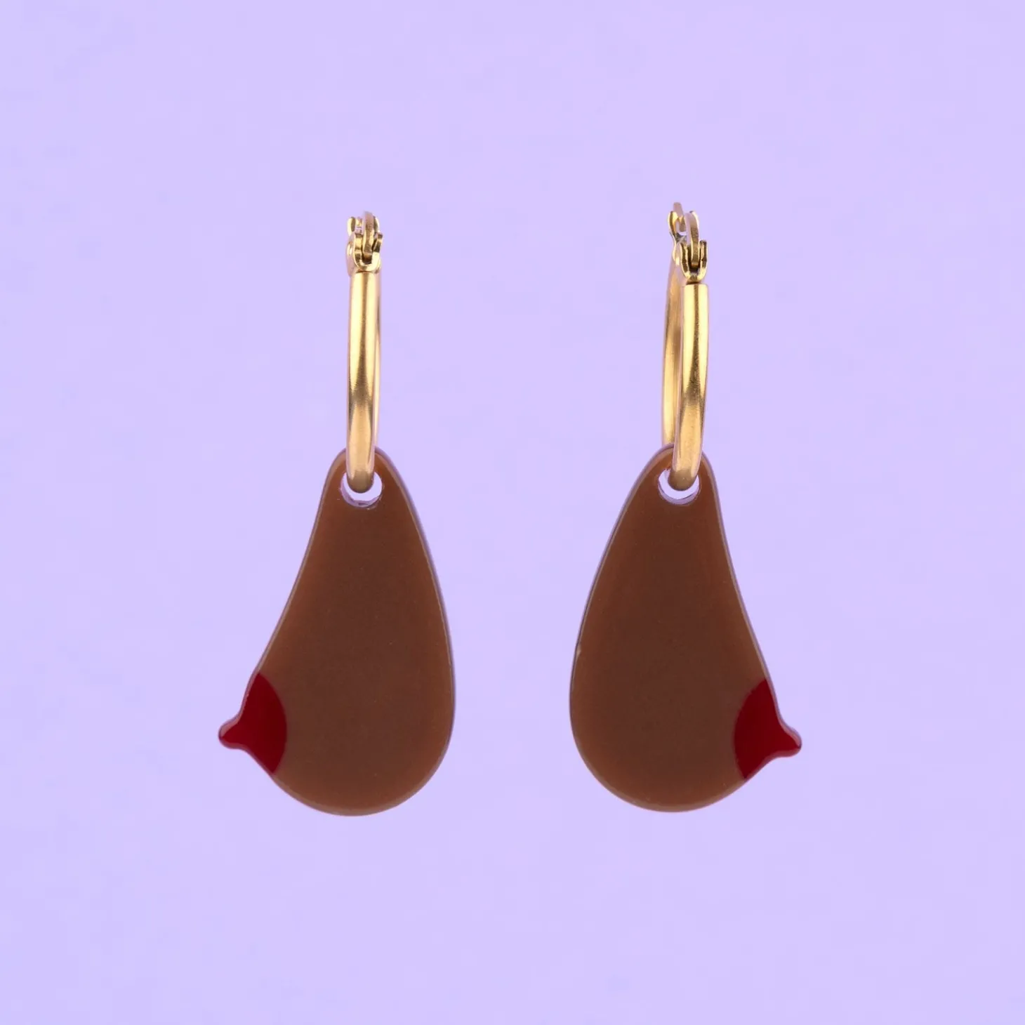 Coucou Suzette Boob Earrings - Black* Jewelry
