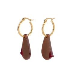 Coucou Suzette Boob Earrings - Black* Jewelry