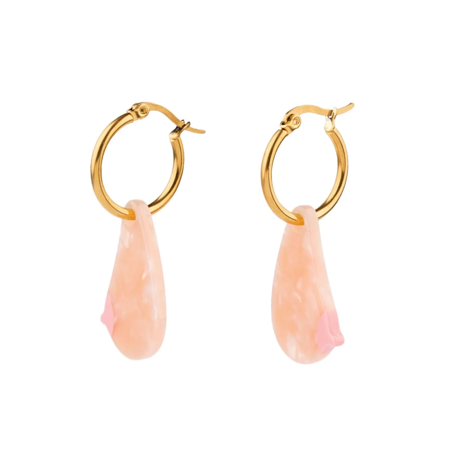 Coucou Suzette Boob Earrings - White* Jewelry