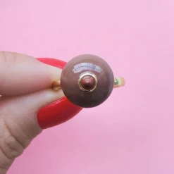 Coucou Suzette Boob Ring - Black* Jewelry