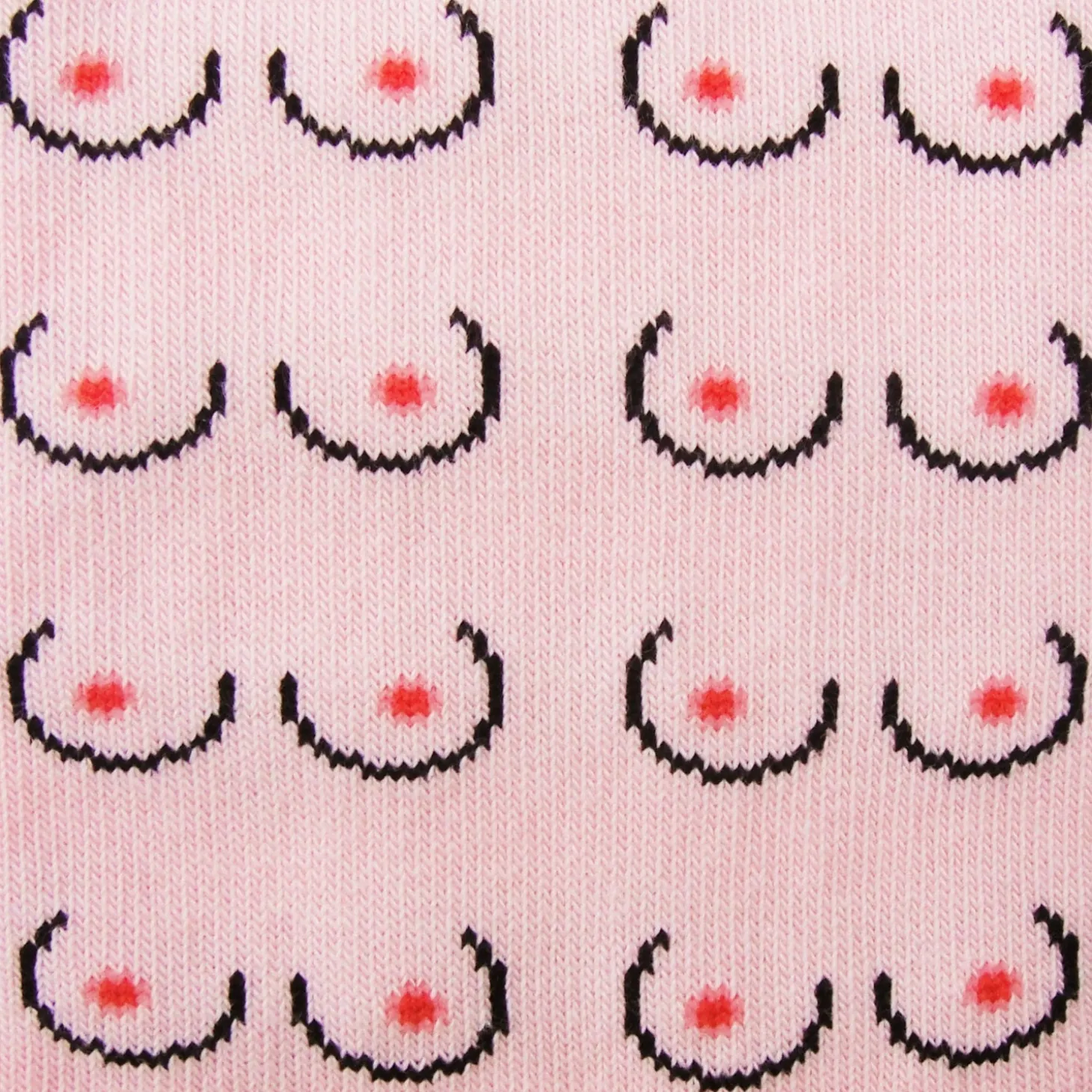 Coucou Suzette Boobs Socks - White* Cotton Socks