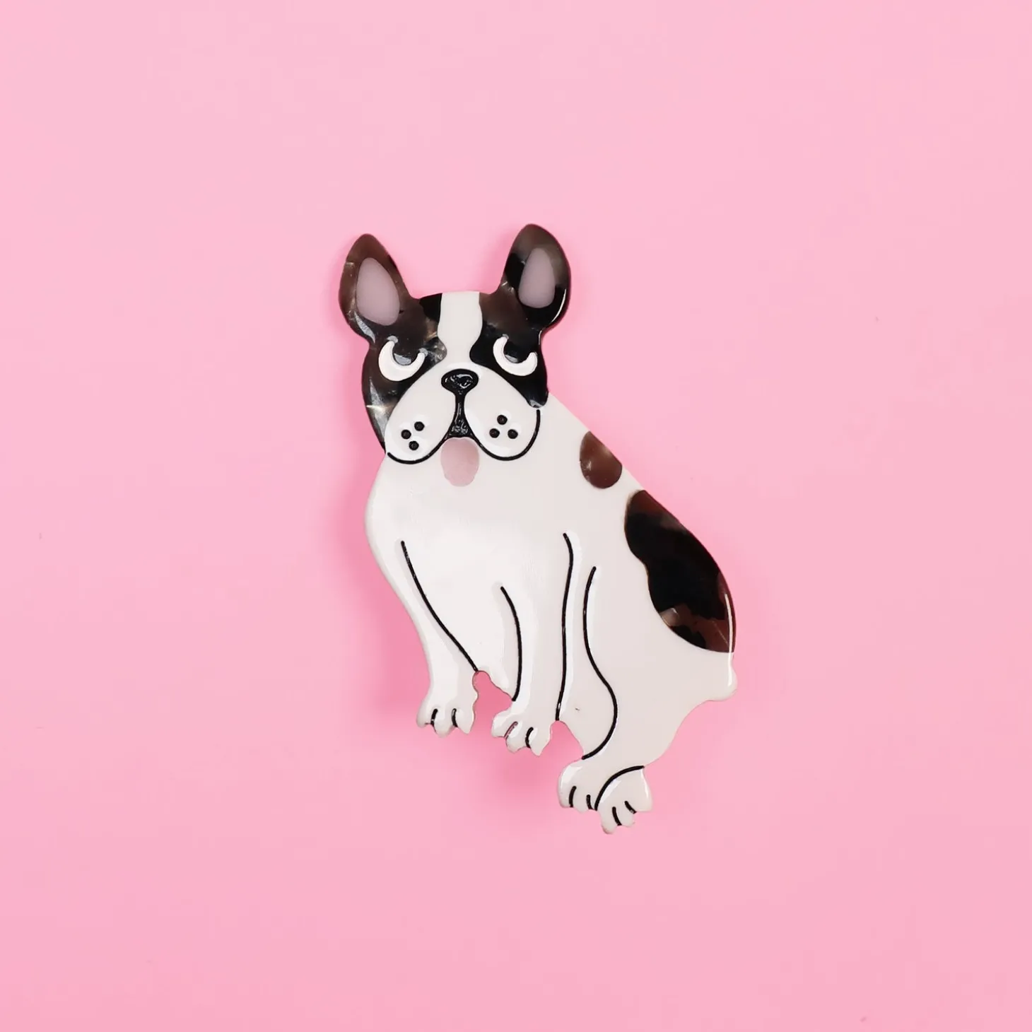 Coucou Suzette Bulldog Hair Clip* Hair Clips