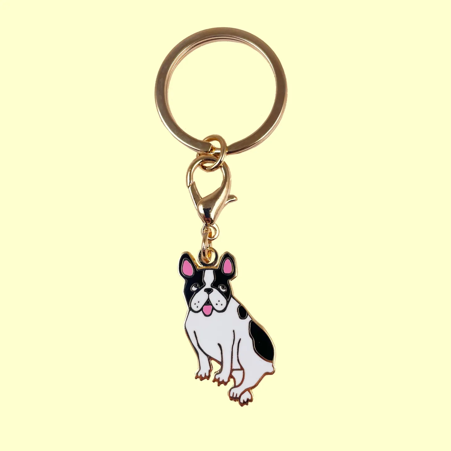 Coucou Suzette Bulldog Key Ring / Pet Tag* Key Rings
