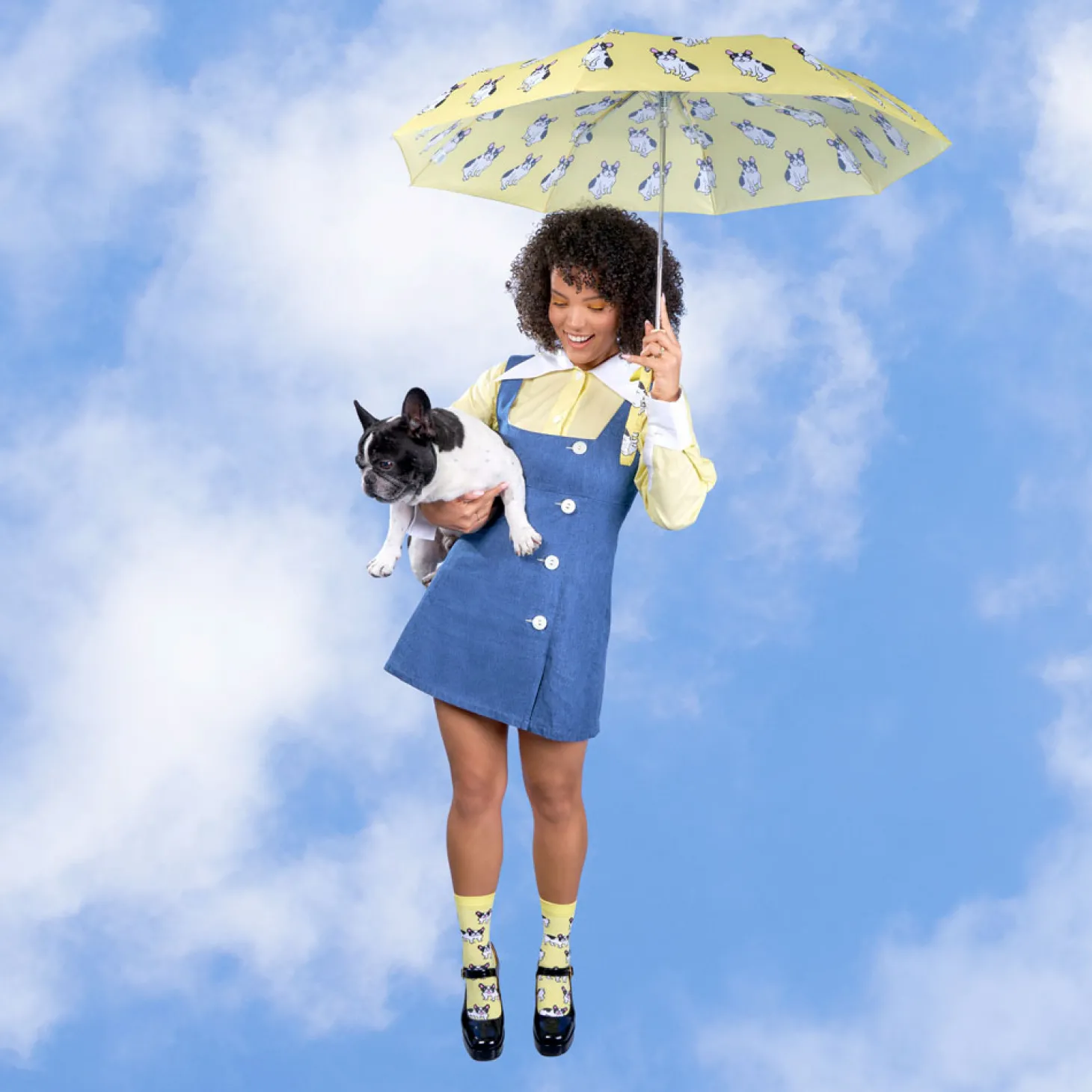 Coucou Suzette Bulldog Umbrella* Umbrellas
