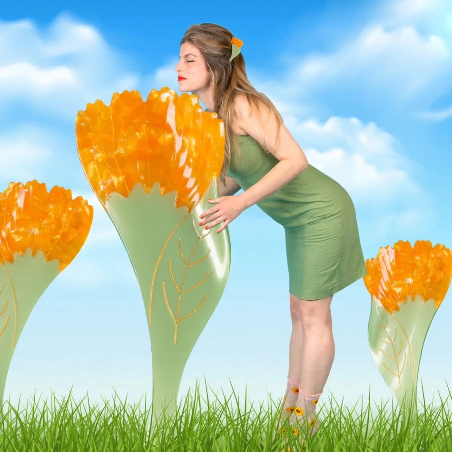 Coucou Suzette Calendula Hair Claw* Hair Claws