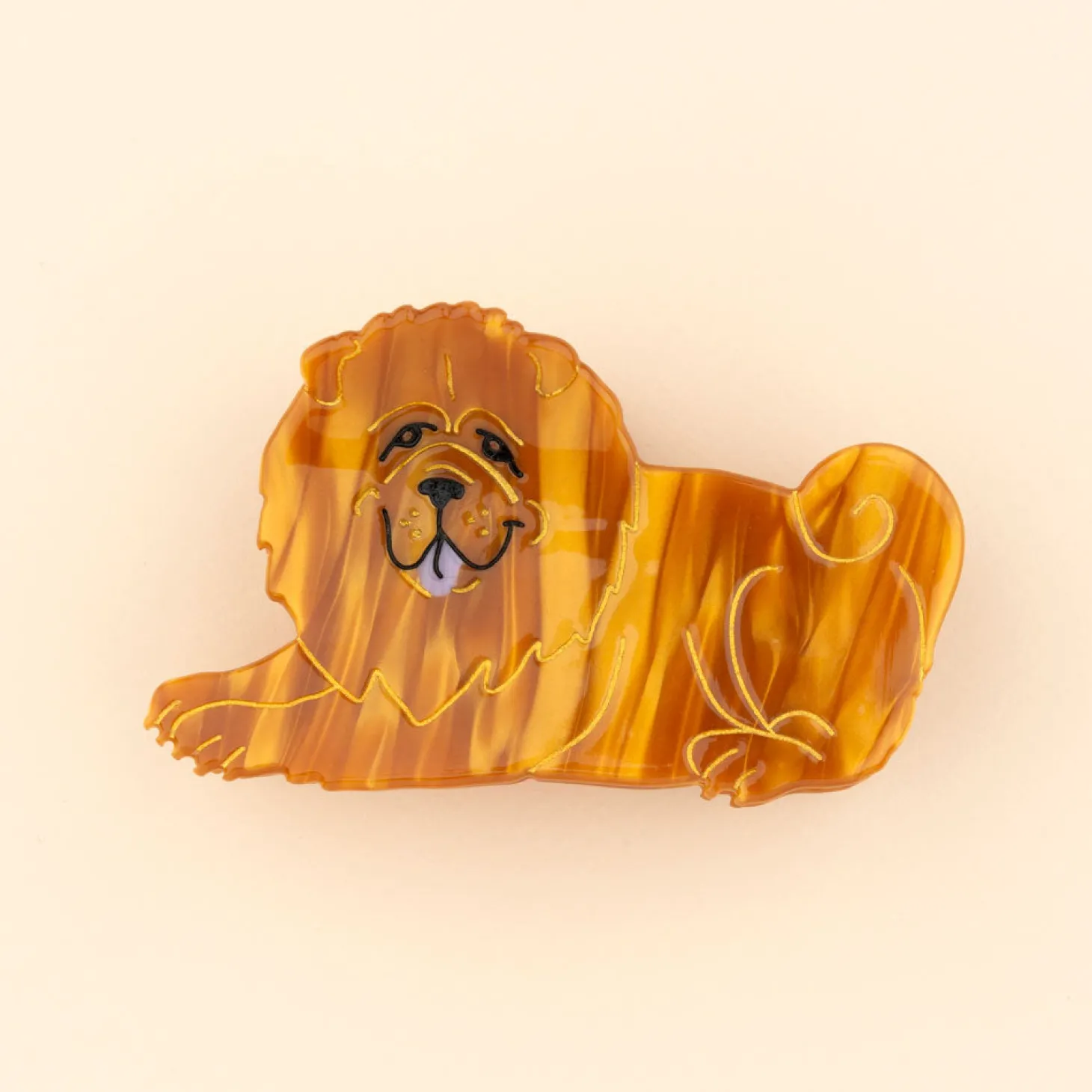 Coucou Suzette Chow Chow Hair Claw* Hair Claws