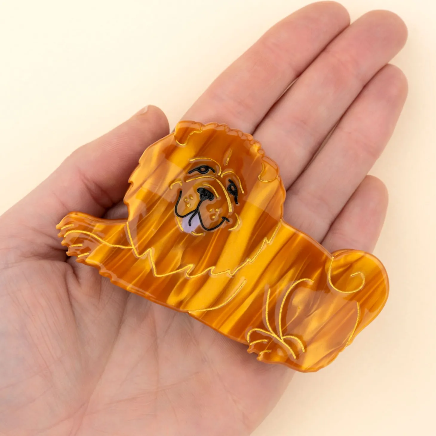 Coucou Suzette Chow Chow Hair Claw* Hair Claws