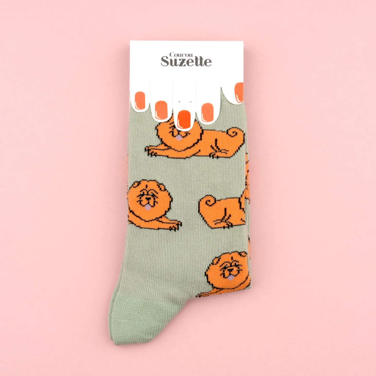 Coucou Suzette Chow Chow Socks* Cotton Socks
