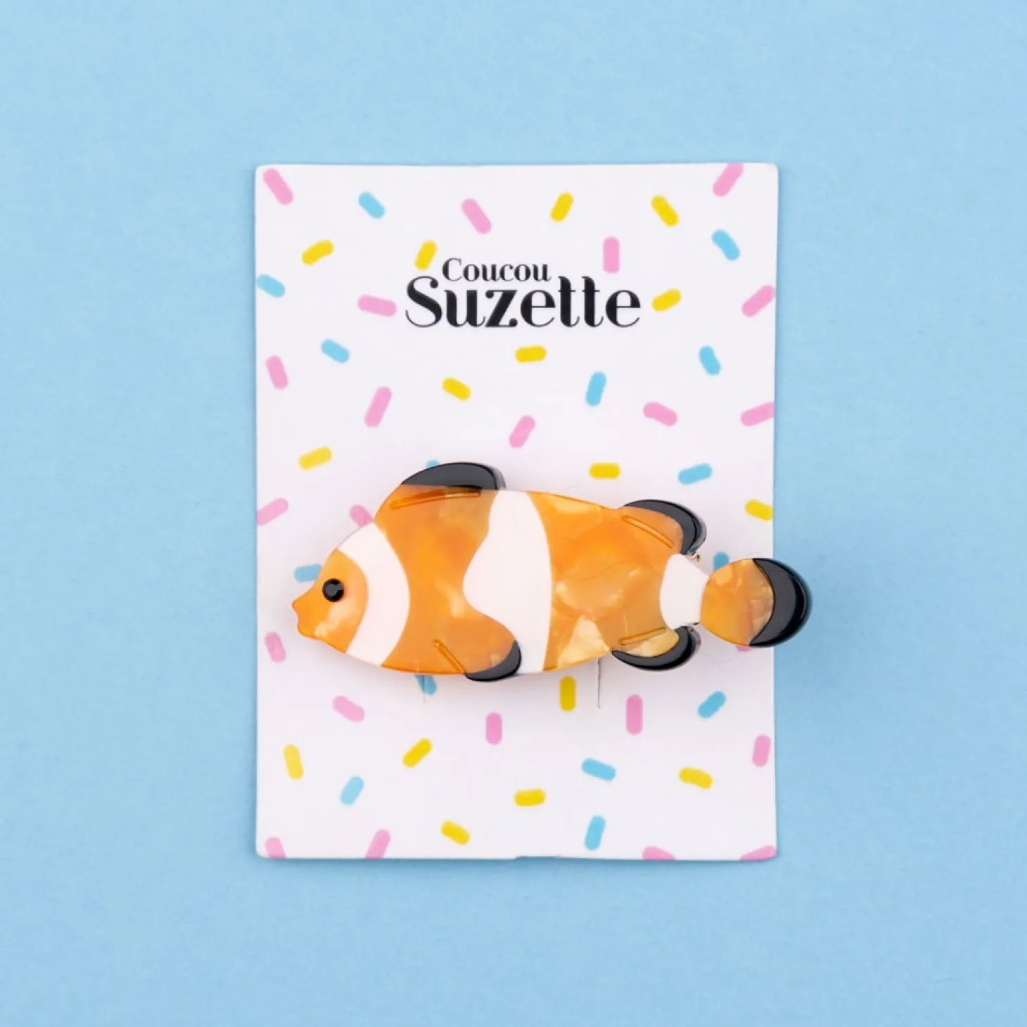 Coucou Suzette Clownfish Hair Clip* Hair Clips