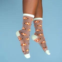 Coucou Suzette Clownfish Sheer Socks* Sheer Socks