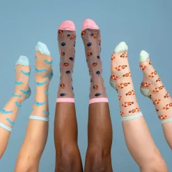 Coucou Suzette Clownfish Sheer Socks* Sheer Socks