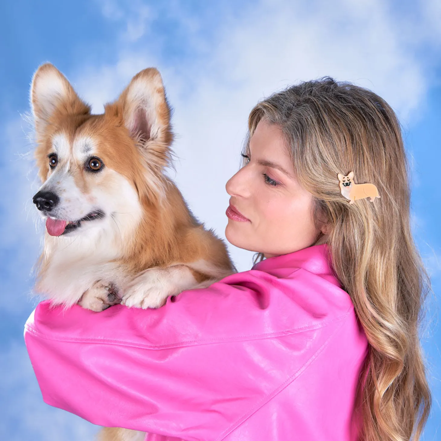 Coucou Suzette Corgi Hair Clip* Hair Clips