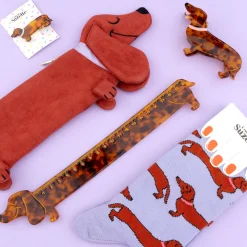 Coucou Suzette Dachshund Hair Clip* Hair Clips