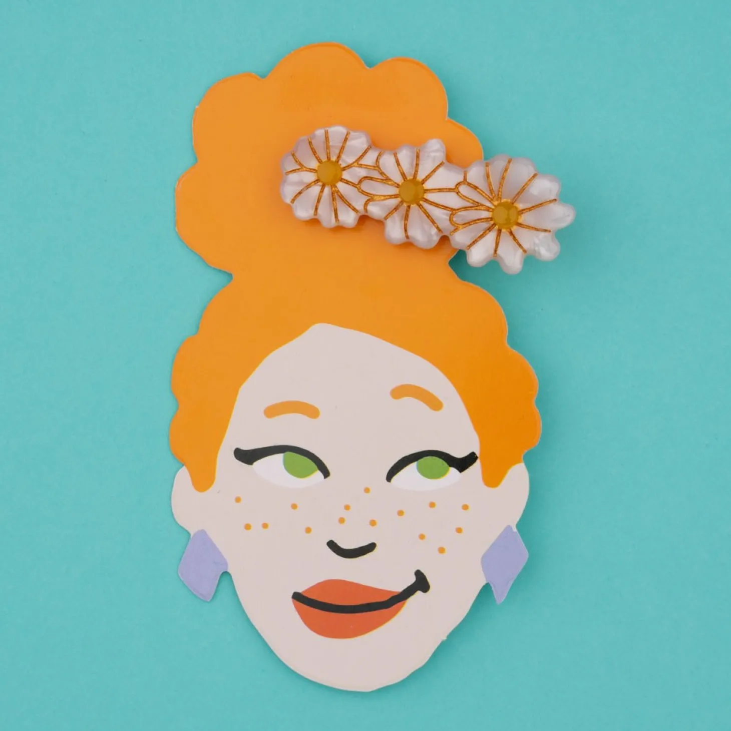 Coucou Suzette Daisies Hair Clip* Hair Clips