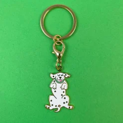 Coucou Suzette Dalmatian Key Ring / Pet Tag* Key Rings