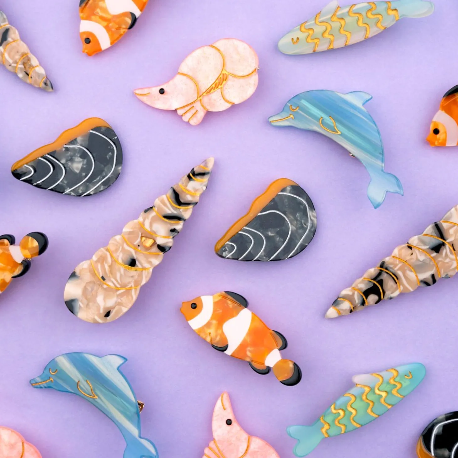 Coucou Suzette Dolphin Hair Clip* Hair Clips