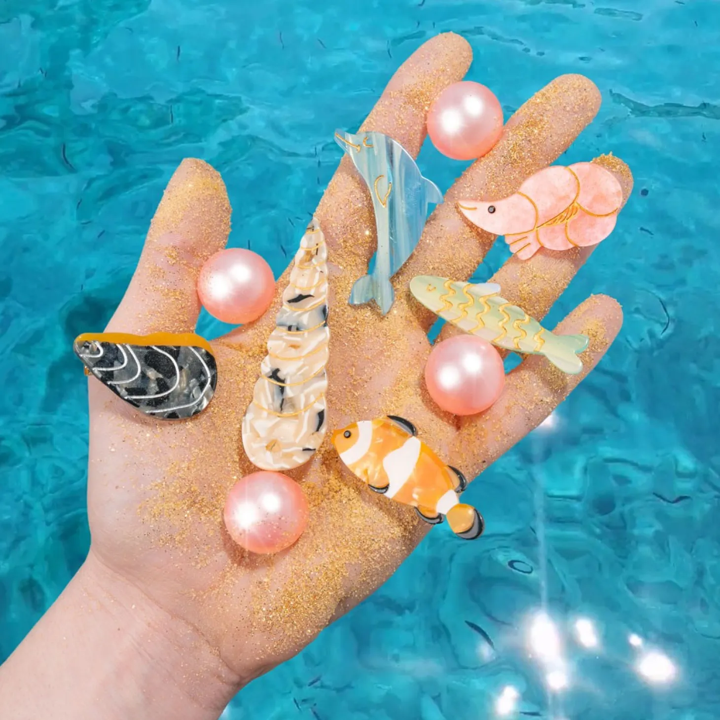 Coucou Suzette Dolphin Hair Clip* Hair Clips
