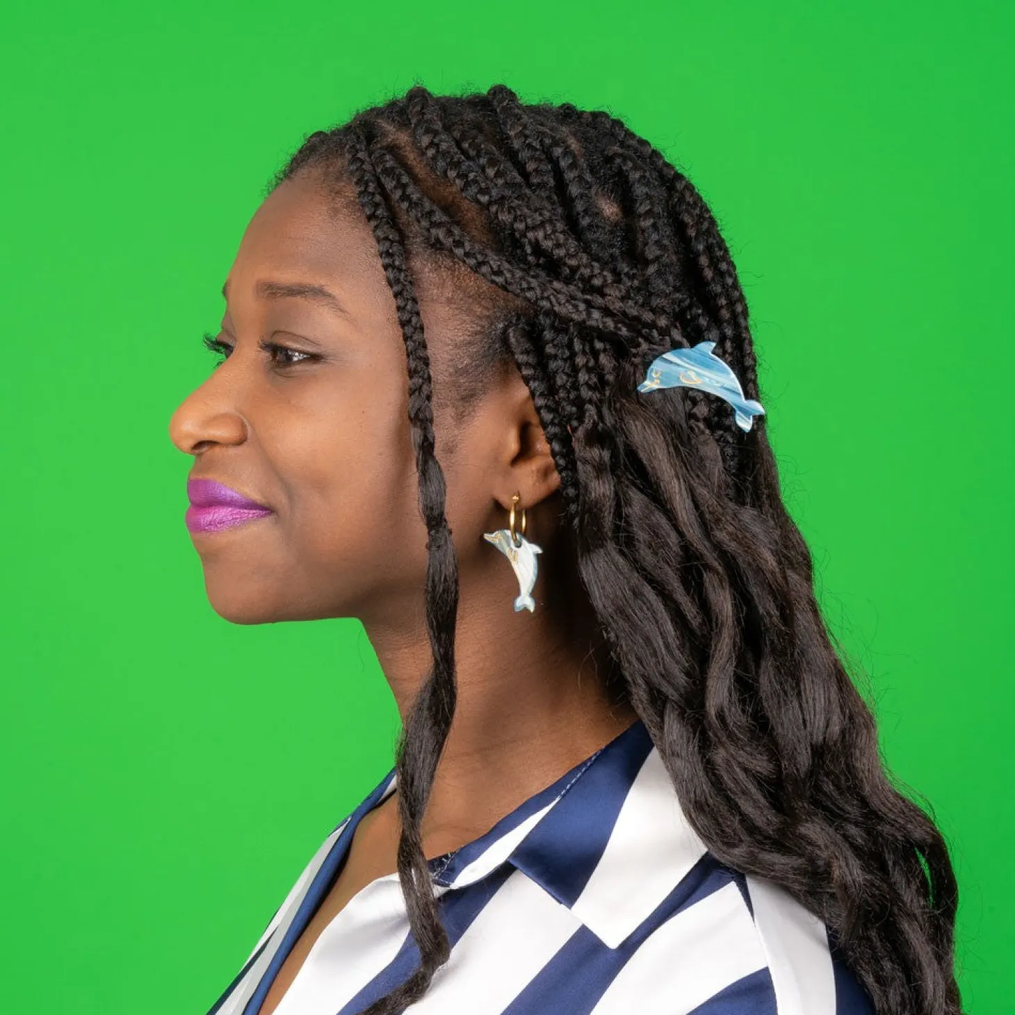 Coucou Suzette Dolphin Hair Clip* Hair Clips
