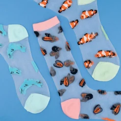 Coucou Suzette Dolphin Sheer Socks* Sheer Socks