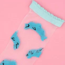 Coucou Suzette Dolphin Sheer Socks* Sheer Socks