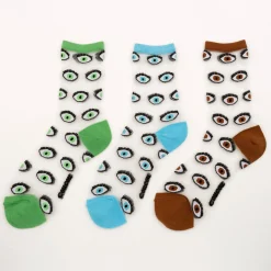 Coucou Suzette Eye Sheer Socks - Blue* Sheer Socks