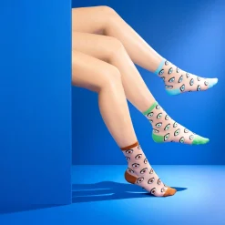 Coucou Suzette Eye Sheer Socks - Blue* Sheer Socks