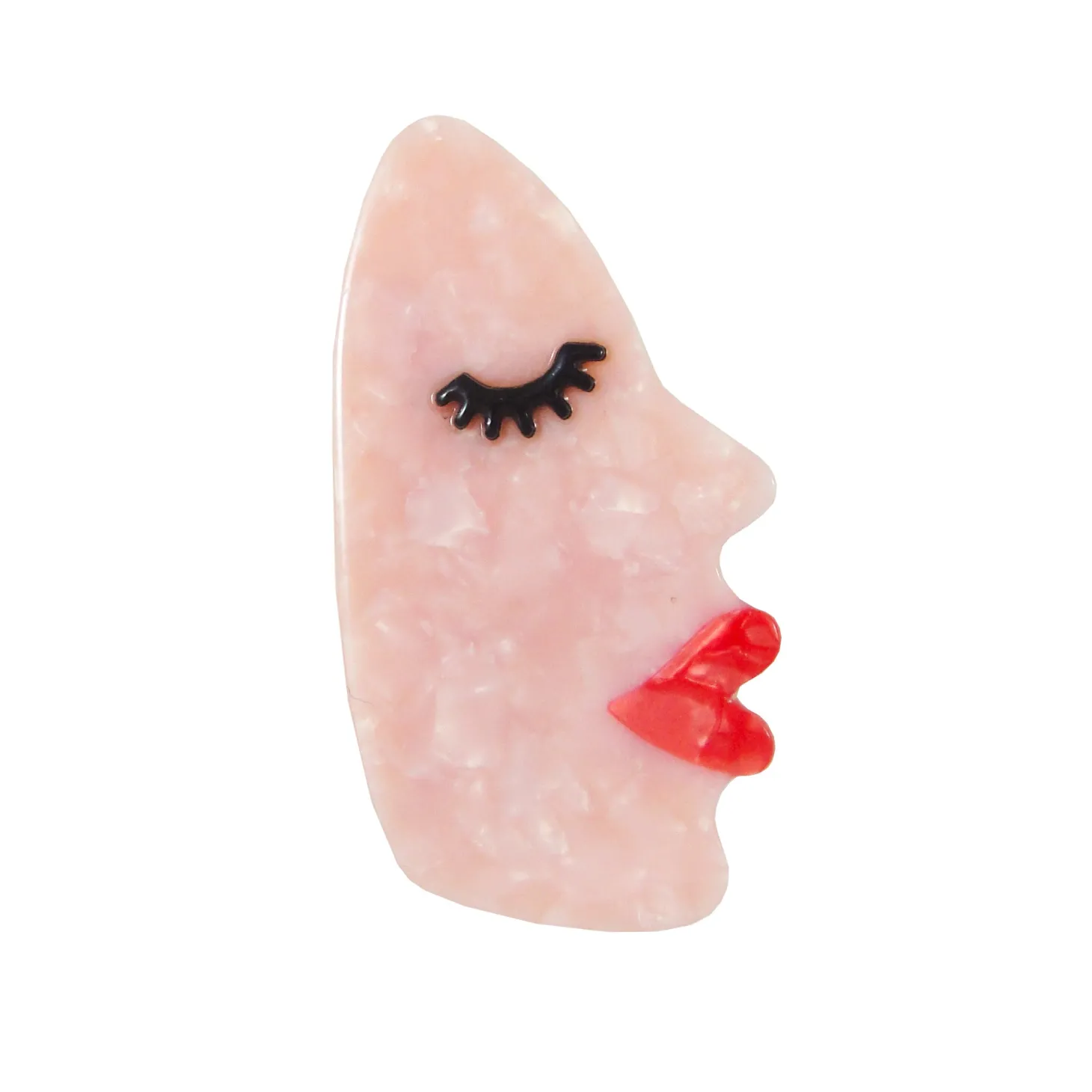 Coucou Suzette Face Hair Claw - White* Hair Claws