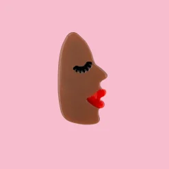 Coucou Suzette Face Hair Clip - Black* Hair Clips
