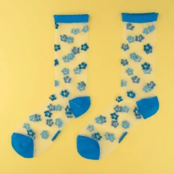 Coucou Suzette Forget Me Not Sheer Socks* Sheer Socks