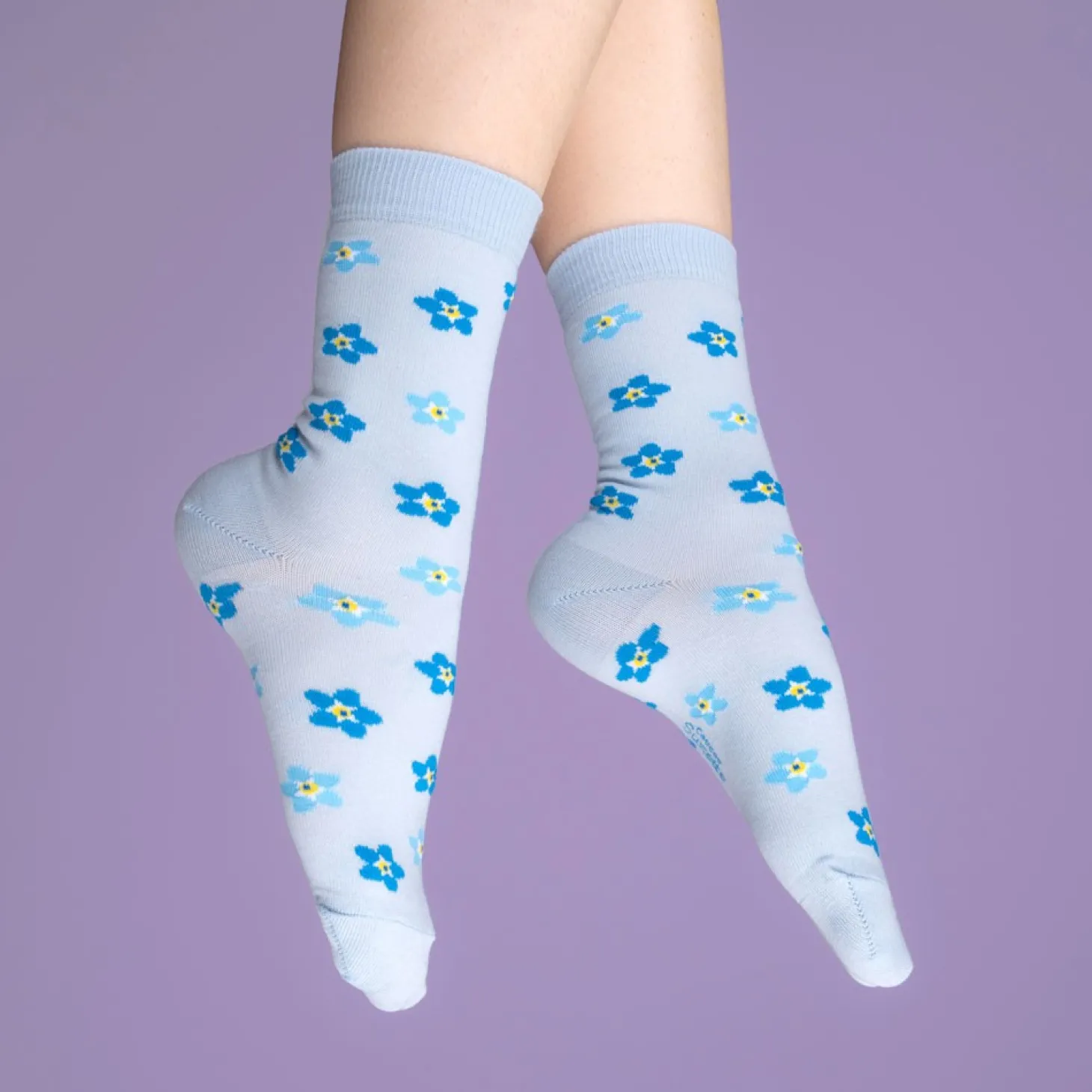 Coucou Suzette Forget Me Not Socks* Cotton Socks