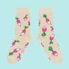 Coucou Suzette Glittery Radish Socks* Cotton Socks
