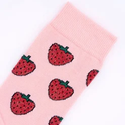 Coucou Suzette Glittery Strawberry Socks* Cotton Socks
