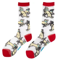 Coucou Suzette Golden Retriever Sheer Socks* Sheer Socks