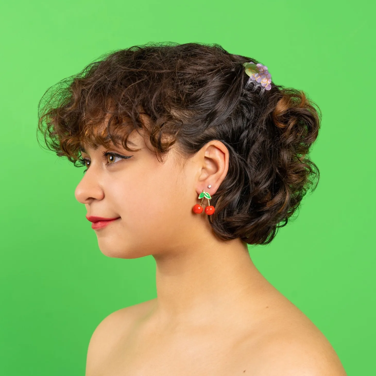 Coucou Suzette Grape Mini Hair Claw* Mini Hair Claws