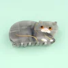 Coucou Suzette Grey Exotic Shorthair Cat Hair Claw* Hair Claws