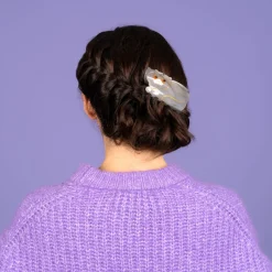 Coucou Suzette Grey Exotic Shorthair Cat Hair Claw* Hair Claws