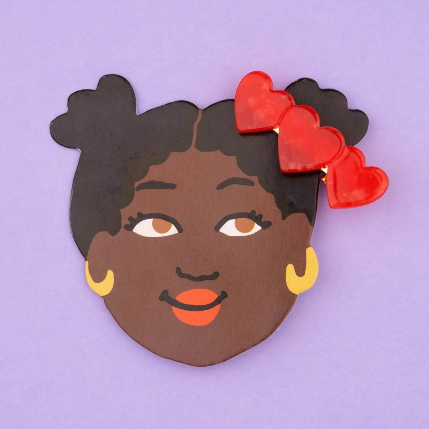 Coucou Suzette Heart Hair Clip* Hair Clips