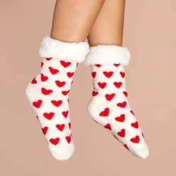 Coucou Suzette Heart Slipper Socks* Slippers And Fuzzy Socks
