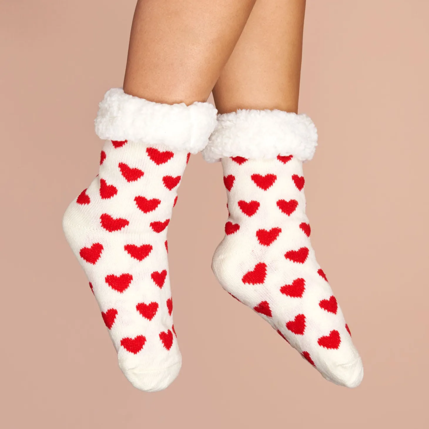 Coucou Suzette Heart Slipper Socks* Slippers And Fuzzy Socks