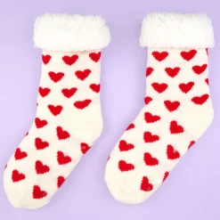 Coucou Suzette Heart Slipper Socks* Slippers And Fuzzy Socks