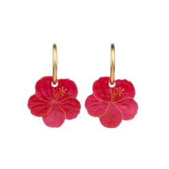 Coucou Suzette Hibiscus Earrings* Jewelry